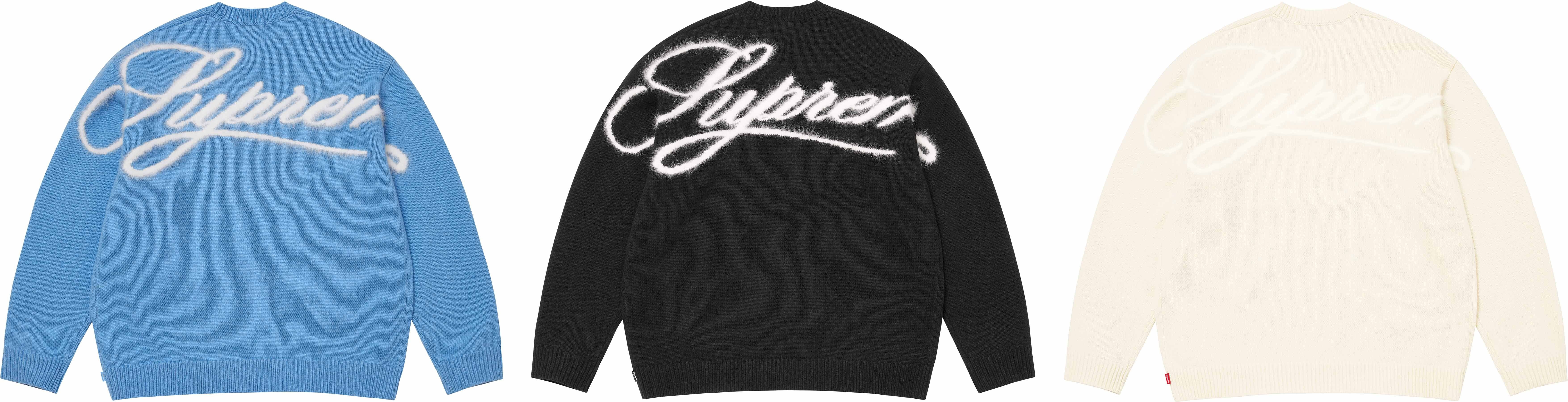 Angora Script Sweater